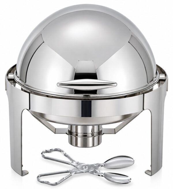 Rolltop Silver Dish