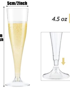 Disposable wine glass