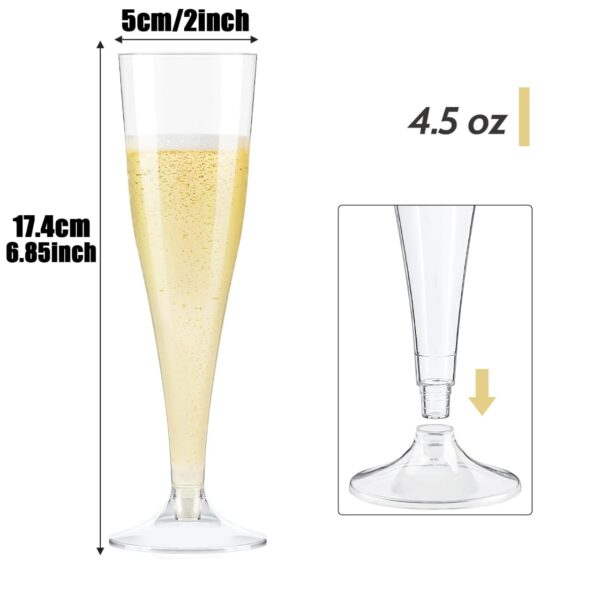 Disposable wine glass
