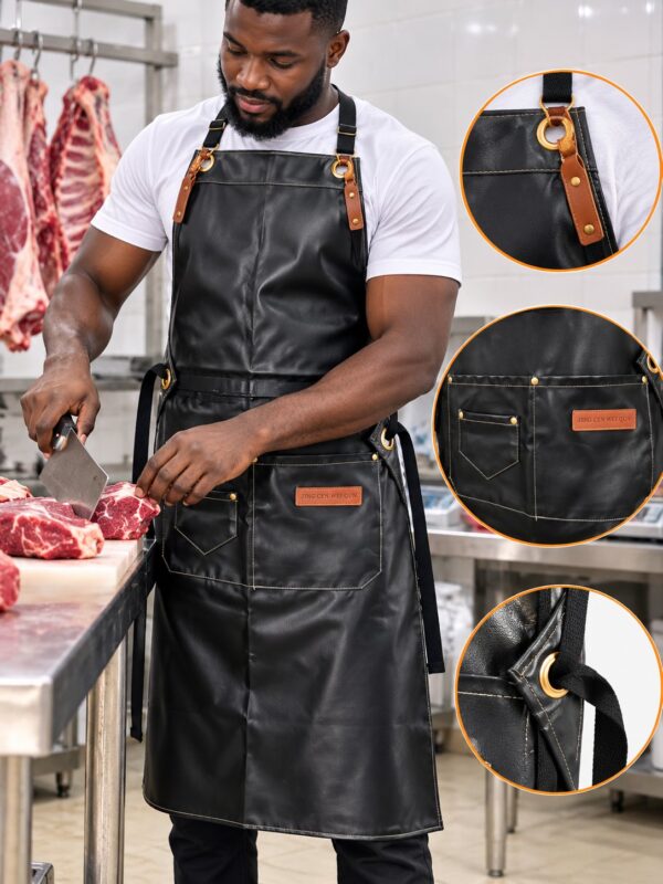 Leather Apron (black )