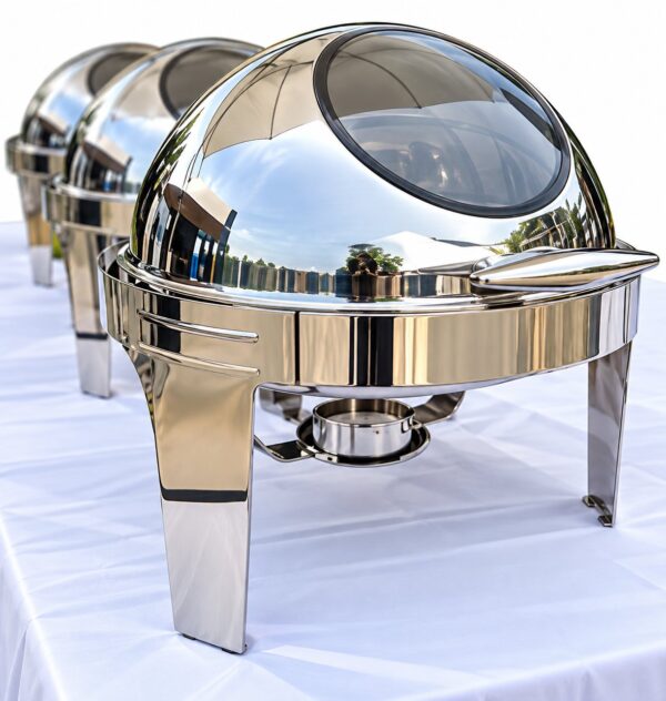 Rolltop dish (silver)