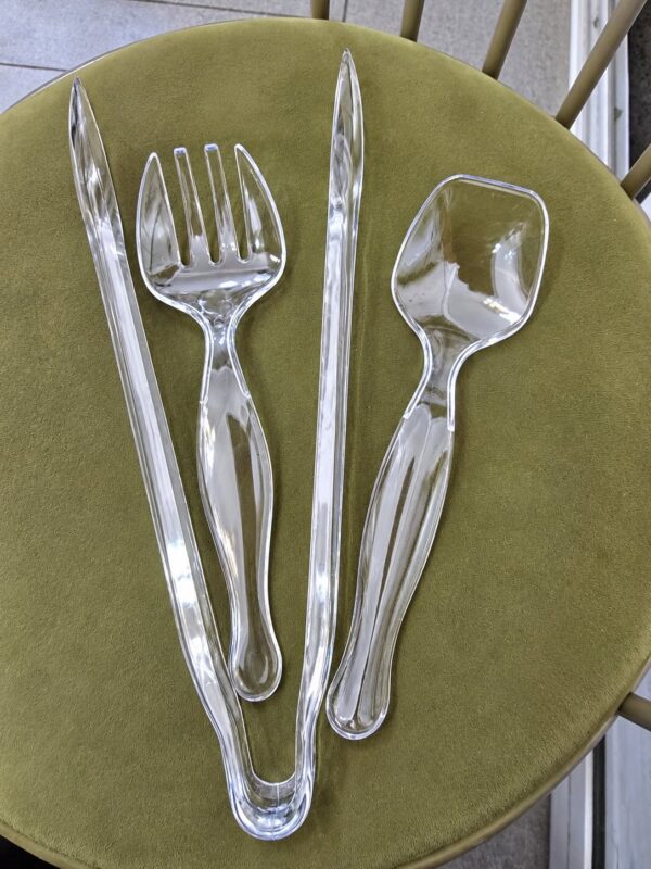 Acrylic tong set