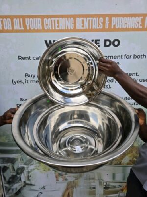 stainless bowl big
