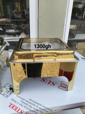 Square Gold Hydraulic  Dish