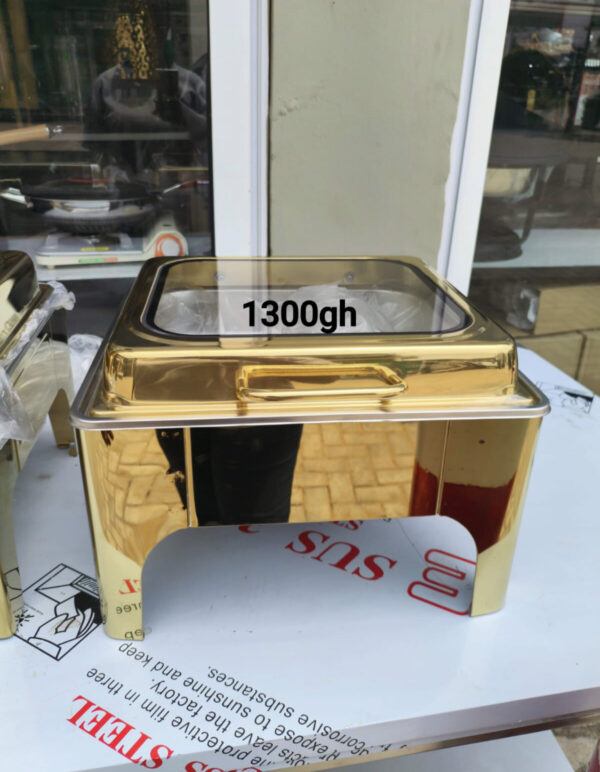 Square Gold Hydraulic  Dish
