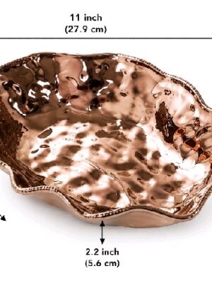 Rose gold bowl
