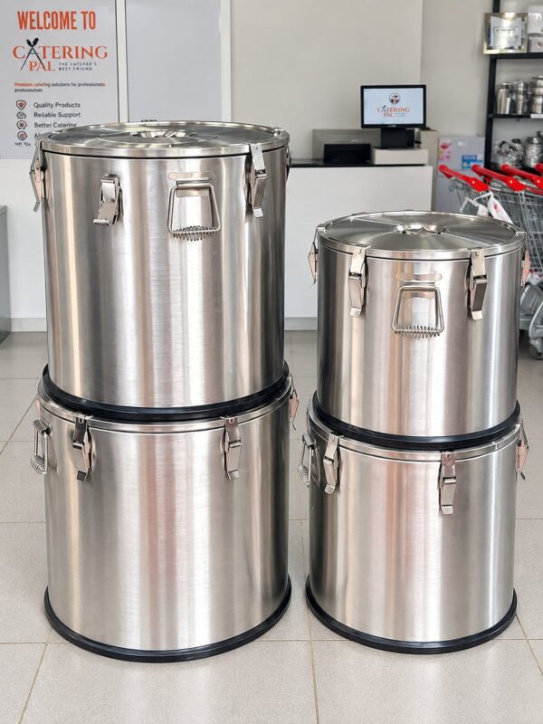 Stainless food warmer (big set)