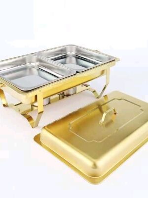 Simple gold dish