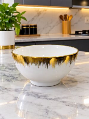 Gold Soup Bowl (2pcs)