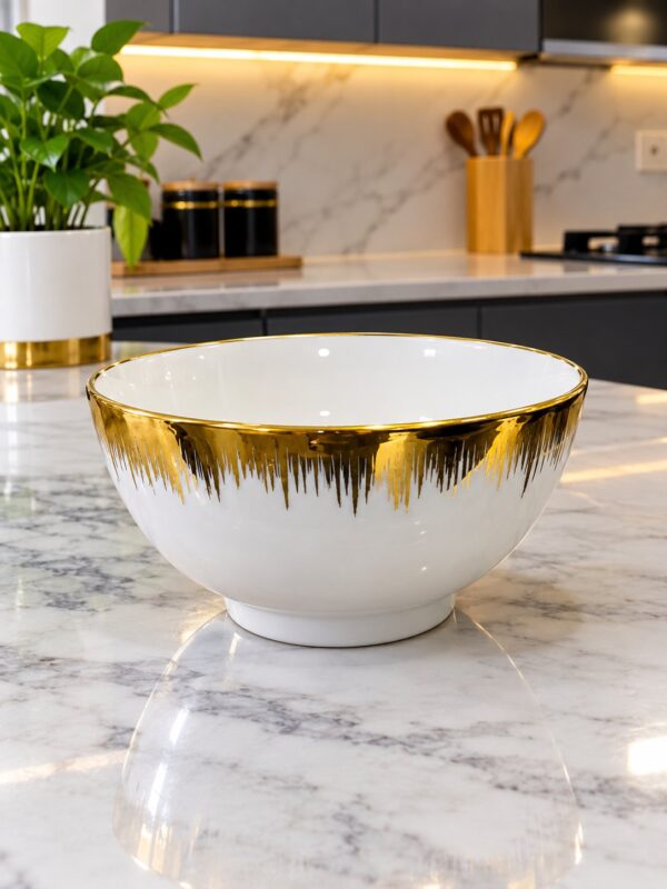 Gold Soup Bowl (2pcs)