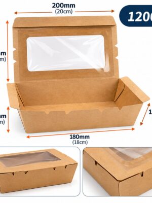 open kraft bowl (50pcs)