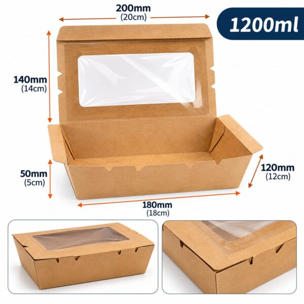 open kraft bowl (50pcs)