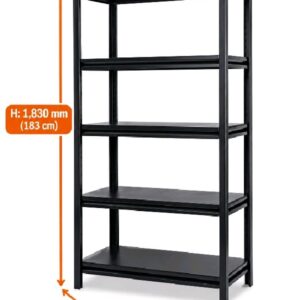 Black Medium Shelf