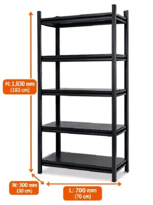 Black Medium Shelf