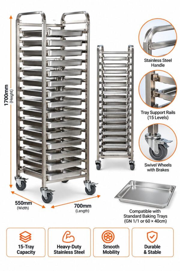 Baking trolley