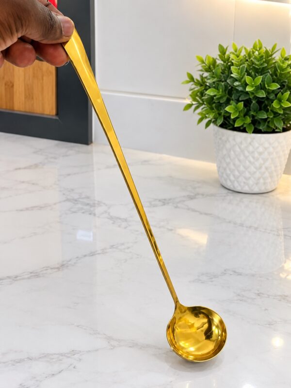 chili ladle gold