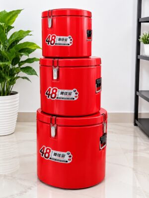 3in1 Red Food Warmer