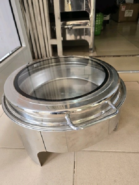 Round silver