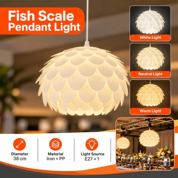 Fish scale light