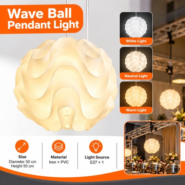 Wave ball light