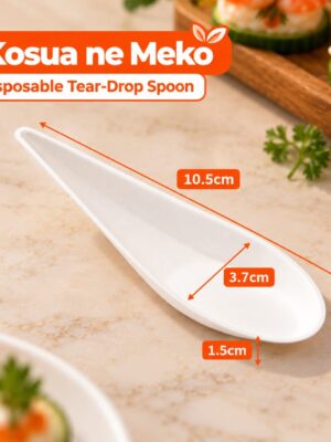 Long tear drop dispo (50pcs )