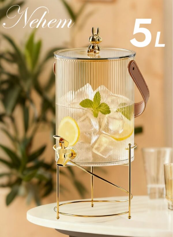 Gold dispenser with stand (5L)