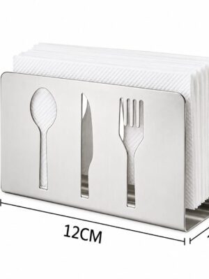 Fork Designed Tissue Holder SILVER