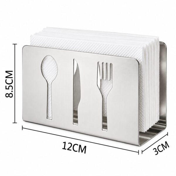 Fork Designed Tissue Holder SILVER