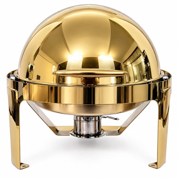 Rolltop dish (gold)