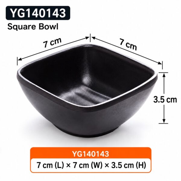 Square starter melamine (10pcs)