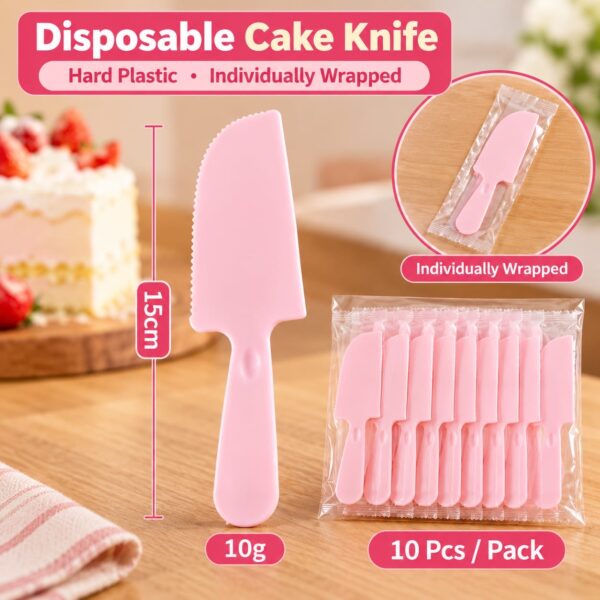 Cake knife pink